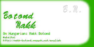 botond makk business card